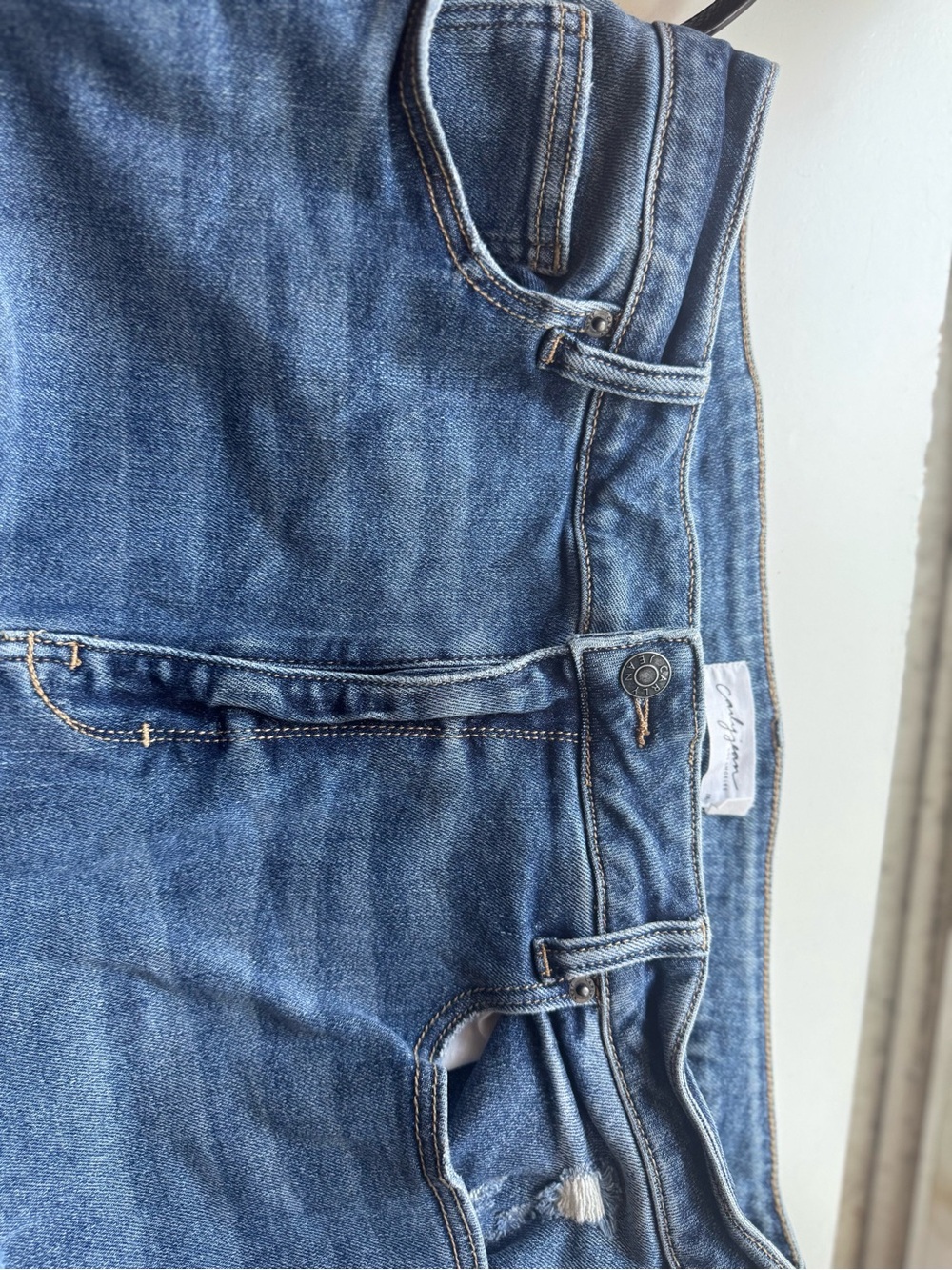 CJLA- Chrissy Distressed  Jeans - Picture 3 of 11